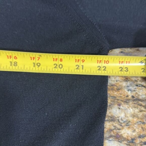 Brunella Gori Men's Merino Wool Black Full-Zip Cardigan Sweater Size L - Picture 9 of 10